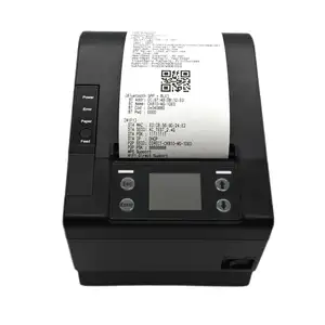 High quality Black label thermal printer Supermarket 80mm receipt printer