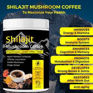 Etiqueta privada 11 Mezcla de superalimentos de alta calidad Focus Memory <span class=keywords><strong>Energy</strong></span> Instant NAD Shilajit Mushroom <span class=keywords><strong>Coffee</strong></span> - Product Image 3