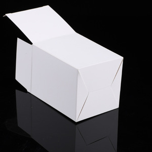 Caja de cartón plegable Saide de 350 g/m², de una sola capa, blanca, para globos, con impresión personalizada disponible. - Product Image 1
