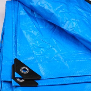 Bâche en <span class=keywords><strong>PE</strong></span> imperméable anti-UV tissée à double face pour camion et voiture - Product Image 3
