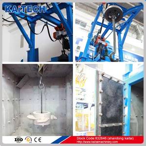 En çok satan KAiTECH otomatik askı tipi kumlama makinesi makine tamir dükkanı için çelik atış-rekabetçi fiyat - Product Image 6