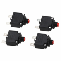 Disjoncteur 2A 3A 5A 6A 7A 8A 10A 15A 20A, protecteur de surcharge, interrupteur thermique à réinitialisation par pression