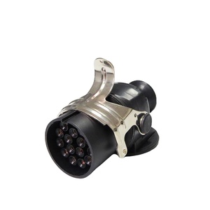 OEM <strong>Trailer</strong> Parts Accessories ISO 12098 CE RoSH 15 Pin <strong>Trailer</strong> <strong>Connector</strong> 24v 15 Pole <strong>Trailer</strong> Plug - Product Image 1