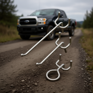 Tow <b>Hooks</b> Stainless Steel Heavy Duty Dual <b>Hook</b> Design For Secure Towing Applications - Product Image 3