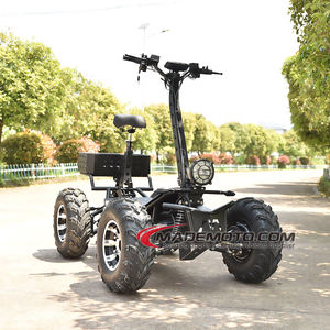 Moteur-moyeu à haut rendement conduisant <span class=keywords><strong>1500w</strong></span> <span class=keywords><strong>Quad</strong></span> Bike Atv <span class=keywords><strong>électrique</strong></span> 4x4 avec barre de remorquage 8000W 4 roues - Product Image 1