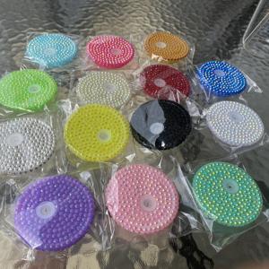 Plastic Diamond Style Lid with Straw Hole for 16oz Snow Globe Tumbler - Product Image 2
