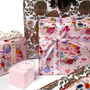 Factory Custom Mother's Day <b>Wrapping</b> <b>Paper</b> <b>Paper</b> 43*300 cm Gift <b>Wrapping</b> <b>Paper</b> Packaging - Product Image 5