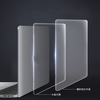 Casing Keras Ultra Tipis untuk MacBook A3404 Neo 13 Case M4 M3 M2 Chip, Pelindung Transparan Matte Frosted untuk MacBook