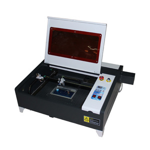 Machine de gravure laser CO2 de bureau <span class=keywords><strong>LY</strong></span> Laser 4040 50W, zone de travail 400*400mm, fonction numérique, table alvéolée, haute vitesse AI/LAS - Product Image 4