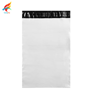 Sacs d'expédition en polyéthylène autocollants blancs 15x25cm pour vêtements, chaussures et chaussettes avec logo personnalisé - Emballage pour coursier express