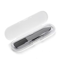 9cm/12cm lime à ongles en verre noir clair cristal tampon polisseuse verre Nano lime à ongles avec étui pour ongles naturels