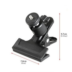 <span class=keywords><strong>Camera</strong></span> flash clip Holder Clamp on Tripod Light Stand Rod quick clip with ball head - Product Image 4