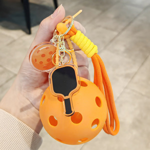 Divertido Llavero de Pickleball, Mini Colgante, Recuerdo Creativo, Adorno de Pelota Deportiva, Pequeño Regalo, Estilo Minimalista para Estudiantes - Product Image 3