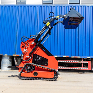 Strong Sliding Loader CE/EPA Certification Customizable Engine Bucket Capacity 0.15m ³ Skid Steer Loader Free Shipping - Product Image 2