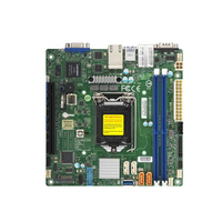 Placa base Supermicro X11SCL iF LGA1151 con chipset Intel C242, DDR4 64GB ECC UDIMM, doble GbE LAN, M2 SATA, PCIe 3.0, formato ITX para servidor.