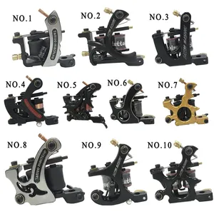 Tattoo Handmade 8 Wraps Coil machine normal quality equipment FOR Professional Tattoo Artists