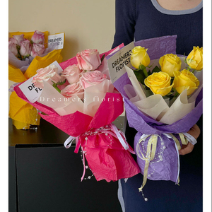 Papel Pengpeng para amasar a mano, papel plegable, superficie de niebla impermeable, ramo de papel nativo, embalaje de flores, materiales de arte Floral - Product Image 6