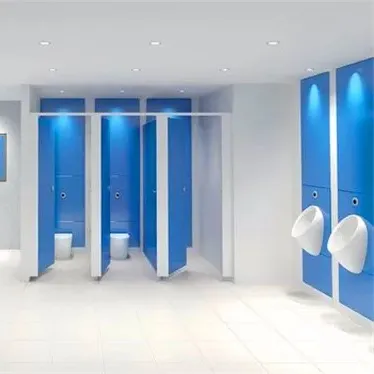 customized compact laminate public toilet partition HPL waterproof and stain resistant phenolic resin boards