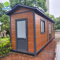 Kit de maison de jardin préfabriquée en WPC écologique, cabane durable en composite bois-plastique, abri extérieur résistant aux intempéries, assemblage facile, abri de jardin en WPC