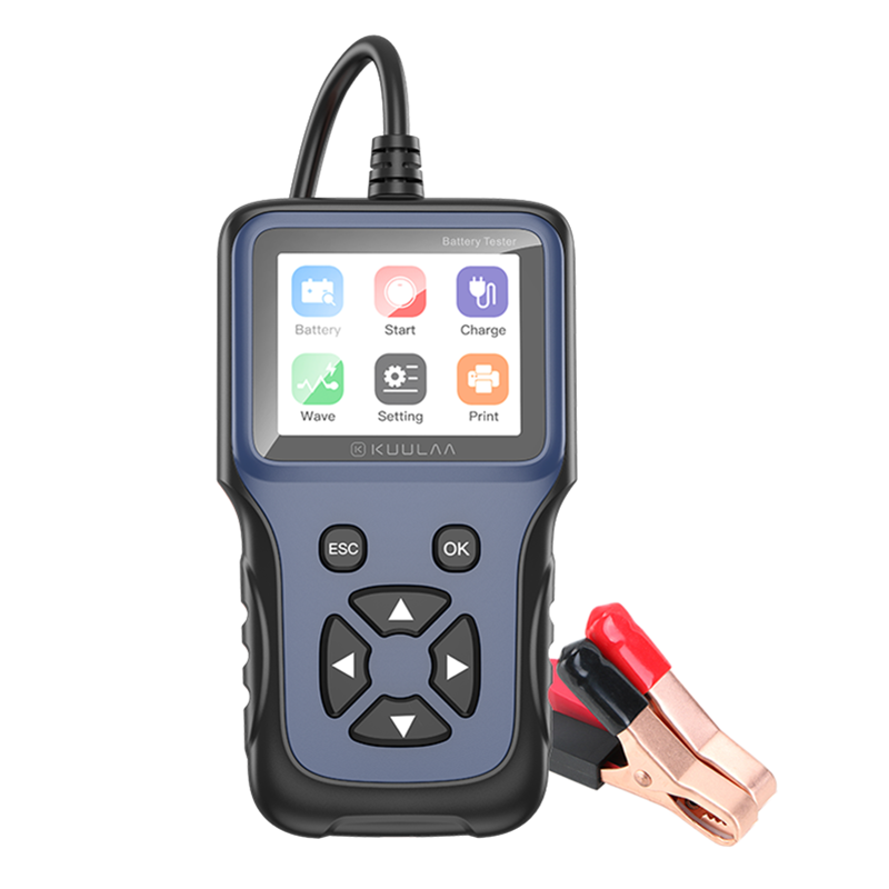 Автомобильный анализатор аккумуляторов KUULAA 12 В, автомобильный диагностический инструмент, автомобильный тестер нагрузки Cricut, анализатор, инструменты