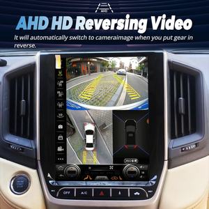 NaviRider Pantalla Vertical de 12.1 Pulgadas Tesla Android 13 GPS para Auto Navegación para TOYOTA LAND CRUISER LC200 2016 2017 Multimedia Video - Product Image 3