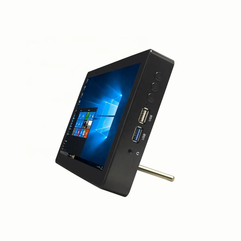 휴대용 미니 데스크탑 포켓 PC 노트북 올인원 터치 8 인치 Windows 산업용 태블릿 PC