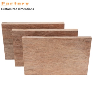 Papan kayu lapis kayu putih 1220x2440mm atau ukuran kustom 9mm 12mm 15mm 18mm papan kayu lapis lapis lapis lapis lapis komersial - Product Image 1