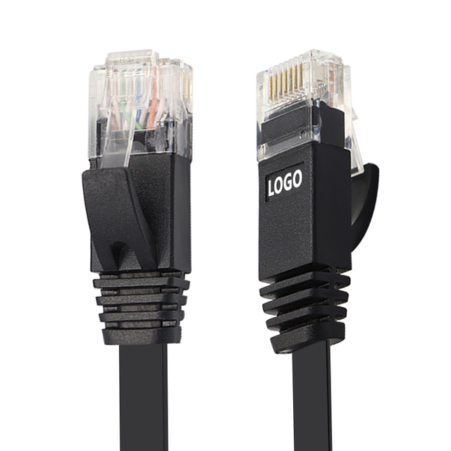 Linksup Free Sample ODM OEM 32AWG Gigabit cat 6 flat ethernet lan cable 0.5m 1m 20m 30m UTP rj45 network cable cat6 for internet