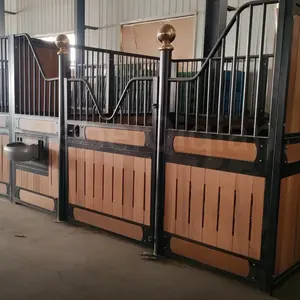European Standard Sliding Door Horse Stable Riding Box Front Doors Stall Kits Stables For Horses