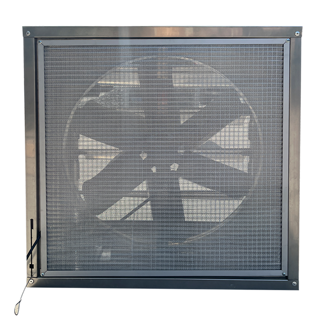 New Arrival 32 Inch 304 Stainless Steel Dust Prevention 380V AC Exhaust Ventilating Fans With Metal Mesh Fan Air Filter Net