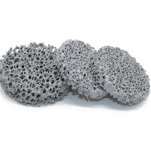<span class=keywords><strong>Sic</strong></span> silicon carbide bọt xốp gốm lọc cho sắt đúc/đúc 10-60ppi độ dày 13 mét 22 mét diameporous gốm lọc - Product Image 6