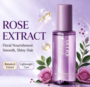 Huile Essentielle Capillaire à la Kératine 2-en-1 : Sérum Hydratant et Brillant Parfumé pour Cheveux Secs et Frisés - Product Image 4