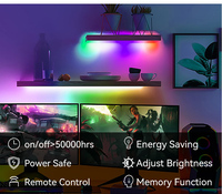 SK6812 WS2812 WS2811 WS2812B RGB ARGB RGBIC Contrôleur Musique avec MIC pour Adressable Digital Pixel LED Strip Light APP USB 5V