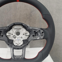 Volant de direction en cuir de style sport pour VW Golf 6 7 MK7 GTI GTD GTE Polo Tiguan Touareg Passat CC GTI