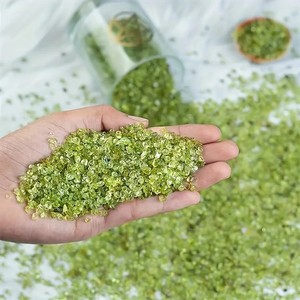 Pietre di Cristallo Naturale di Alta Qualità, Scaglie di Peridoto, Pietre Curative, Gemma Semi-preziosa <span class=keywords><strong>Olivina</strong></span> per Decorazione Casa - Product Image 4