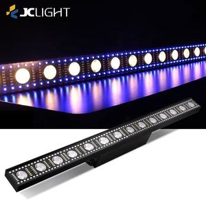 Populaire 14x3W Lumière Matrix LED <span class=keywords><strong>DJ</strong></span> 14pcs Barre de Pixels LED RGB Blanc Chaud Laveur de Mur DMX Faisceau Lumières de Scène <span class=keywords><strong>DJ</strong></span> LED - Product Image 1
