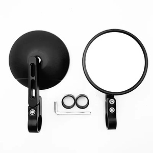 Rétroviseur <span class=keywords><strong>de</strong></span> <span class=keywords><strong>guidon</strong></span> <span class=keywords><strong>de</strong></span> moto 7/8 pouces, rétroviseur rond en aluminium CNC anti-éblouissement certifié CE pour Harley Honda <span class=keywords><strong>Yamaha</strong></span> - Product Image 5