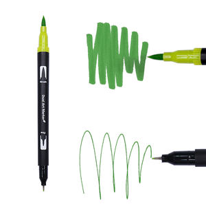 SUPER DOTS Fine Point Malerei Kunst Briefpapier Set farbige Kunst Marker Zeichnung Färbung Pinsel Stifte setzt Graffiti Dual Tip Art Pen - Product Image 4