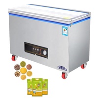 Machine de mise sous vide industrielle commerciale CE de grande capacité pour la viande, les fruits de mer, le poisson et le riz, de haute qualité, automatique et longue portée