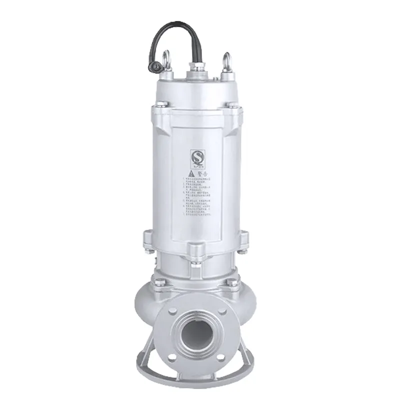 sewage submersible basement dry pit sump pumps for waste water stainless steel drainage pump wqp stainless steel pump