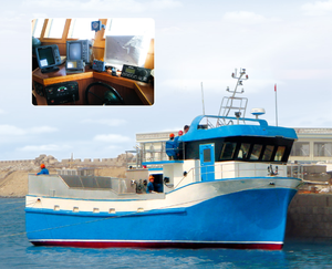 Barco de Pesca Comercial de Fibra de Vidrio de 41 pies para Pescadores con Motor Interior - Product Image 4