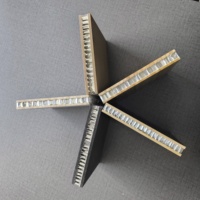 Panneau en nid d'abeille en bambou et aluminium personnalisé de 1,22*2,75 m, épaisseur 18 mm, écologique, sans revêtement vinyle, résistant au feu et à l'eau