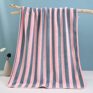 Serviette en molleton de corail en <span class=keywords><strong>microfibre</strong></span> de haute qualité serviette de bain sèche ensemble de trois pièces absorbant l'eau serviette de visage à séchage rapide achats en ligne - Product Image 6