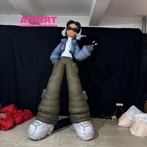 Ballon gonflable <span class=keywords><strong>DJ</strong></span> Garçon pour événements festifs, personnage gonflable cool pour spectacle de groupe et activités commerciales - Product Image 1