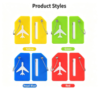 Étiquette de bagage imperméable avec sangle métallique, impression de logo personnalisée, identificateur de valise pour avion