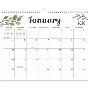 Calendario de pared 2026-2027, calendario académico de 18 meses, enero de 2026, junio de 2027, calendario mensual para colgar en la pared con papel grueso - Product Image 3