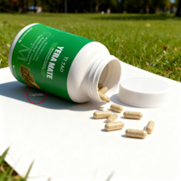 Capsules de thé mate haute concentration, marque privée, antioxydants naturels, boost d'énergie doux, favorisent le métabolisme et la concentration