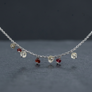 Collar y Pendientes Colgantes con Forma de Corazón, Estilo Bohemia, con Circonita y Plata 925, Accesorio de Moda para Uso Diario para Mujer - Product Image 3