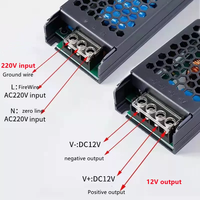 Alimentation LED 400W à tension constante 12V 24V, unité d'alimentation à découpage pour bande LED intérieure