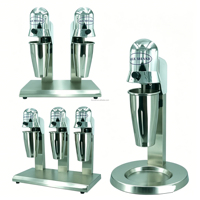 Mixeur à lait et à thé ITO à trois têtes en acier inoxydable haute efficacité, puissance 500-1000W, tension 110-240V, vitesse 18000 tr/min, réduction du bruit